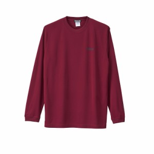 サンライン SUW-15403DLT ロングスリーブドライTシャツ ワインレッド L