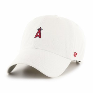 キャップ 47brand クリーンナップ フォーティーセブン Angels Baserunner '47 CLEAN UP ベースボールキャップ エンゼルス 白 ホワイト 赤