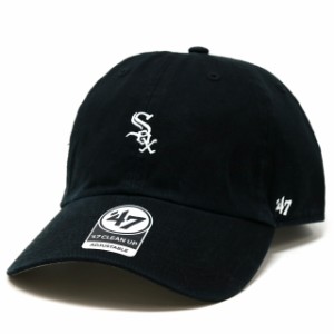 キャップ 47brand クリーンナップ フォーティーセブン Whitesox Baserunner '47 CLEAN UP ブラック MLB ベースボールキャップ シカゴ・ホ