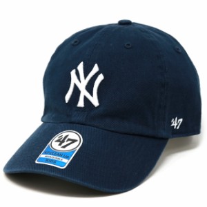 キッズ キャップ KIDS 47brand ヤンキース フォーティーセブン ブランド クリーンナップ 子供 Yankees Home Kids '47 CLEAN UP　Navy ネ