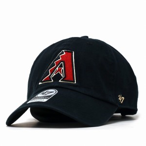 キャップ 47brand クリーンナップ フォーティーセブン アリゾナ・ダイヤモンドバックス Diamondbacks ‘47 CLEAN UP 黒 ブラック [ アリ