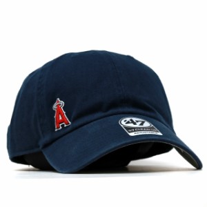 47brand クリーンナップ フォーティーセブン ブランド キャップ サイドロゴ Angels Suspense 47 CLEAN UP Navy 帽子 ベースボールキャッ