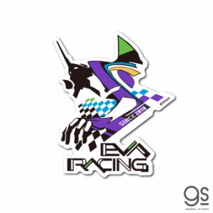 エヴァンゲリオンレーシング  EVA Racing ステッカー EVARACING 初号機 キャラクターステッカー アニメ LCS1226 gs グッズ