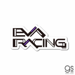 エヴァンゲリオンレーシング  EVA Racing ステッカー EVARACING ロゴ キャラクターステッカー アニメ LCS1228 gs グッズ