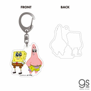 スポンジ・ボブ アクリルキーホルダー ボブ&パトリック キャラクターグッズ アメリカ アニメ SpongeBob SPO025 gs 公式グッズ