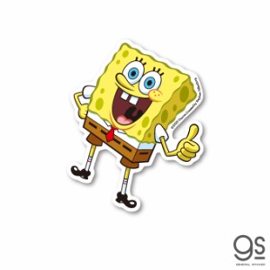 スポンジ・ボブ GOOD キャラクターステッカー アメリカ アニメ SpongeBob ダイカットステッカー SPO002 gs 公式グッズ