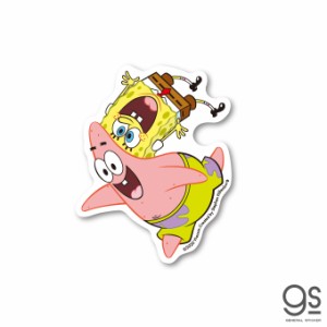 スポンジ・ボブ ミニステッカー ボブ&パトリック キャラクターステッカー アメリカ アニメ SpongeBob SPO019 gs 公式グッズ