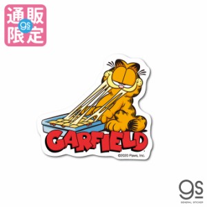 【通販限定デザイン】 ガーフィールド キャラクターステッカー ラザニア ミニ アメリカ アニメ Garfield 猫 GF032 gs 公式グッズ