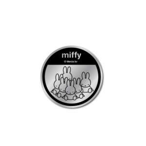 miffy ミッフィー 集合 シルバー 鏡面タイプ キャラクターステッカー 絵本 イラスト かわいい こども うさぎ 人気 MIF011