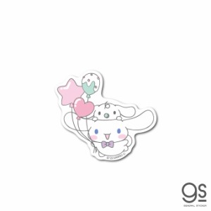 シナモロール ミニステッカー シナモン&みるく キャラクターステッカー サンリオ SANRIO イラスト 人気 スマホ デコ LCS1464