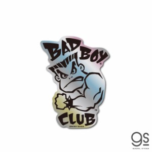 BADBOY ホログラムステッカー BADBOY CLUB ロゴ バッドボーイ 90年代 平成ポップ スケーター ファッション ブランド BAD003