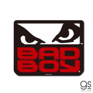 BADBOY 車用ステッカー ロゴ レッド バッドボーイ 90年代 平成ポップ スケーター ファッション ブランド デコ 防犯 BAD018