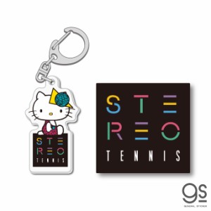 ハローキティ×ステレオテニス ステッカー&キーホルダーセット アクリル サンリオ キャラクター SANRIO 人気 コラボ LCS1482