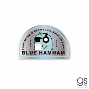 BLUE HAMHAM SINCE2019 ホログラム キャラクターステッカー ブルーハムハム グッズ ビートボックス 話題 人気 BHH003