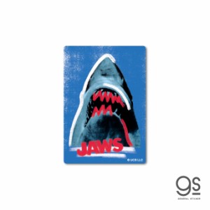 ジョーズ ダイカットミニステッカー JAWS 版画 映画 サメ ユニバーサル アトラクション おしゃれ アメリカ 70's イラスト JWS012
