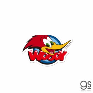 ウッドペッカー ダイカットミニステッカー ロゴ&FACE  ユニバーサル キャラクターステッカー woody Woodpecker イラスト WWP001