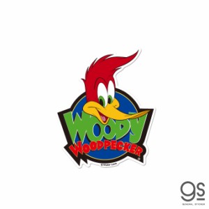 ウッドペッカー ダイカットステッカー WOODY WOODPECKER & FACE ユニバーサル キャラクター woody Woodpecker イラスト WWP009