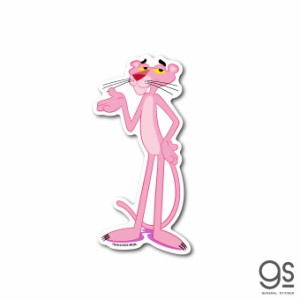 ピンクパンサー ダイカットステッカー 立ち アニメ シリーズ おしゃれ イラスト Pink Panther  公式グッズ PKP-001
