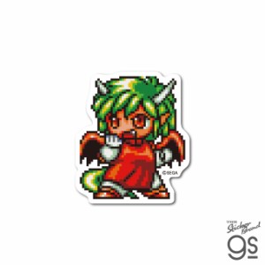 ぷよぷよ ドット ダイカットミニステッカー ドラコ SEGA セガ  キャラクター フィーバー カワイイ gs 公式グッズ PUYO-018