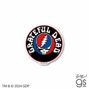 GRATEFUL DEAD ダイカットステッカー サークル ロゴ グレイトフル・デッド バンド アメリカ 音楽 ROCK グッズ gs 公式グッズ GFD-006
