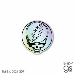 GRATEFUL DEAD ホログラムステッカー STEAL YOUR FACE サークル グレイトフル・デッド バンド アメリカ 音楽 ROCK グッズ gs 公式グッズ 