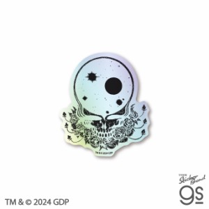 GRATEFUL DEAD ホログラムステッカー SPACE YOUR FACE サークル グレイトフル・デッド バンド アメリカ 音楽 ROCK グッズ gs 公式グッズ 