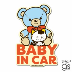 タマ＆フレンズ 車用ステッカー BABY IN CAR うちのタマ知りませんか？ アニメ キャラクター イラスト 可愛い gs 公式グッズ TAM033