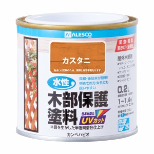 カンペハピオ 水性 屋外木部保護塗料 カスタニ 0.2L