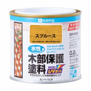 カンペハピオ 水性 屋外木部保護塗料 スプルース 0.2L