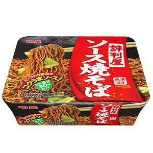 4箱まで1個口 明星 評判屋 ソース焼そば×12個 ［ケース販売］