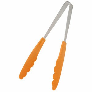 PROシリーズ 抗菌耐熱 カラートング ストッパー付マルチ 小 オレンジ アークランズ