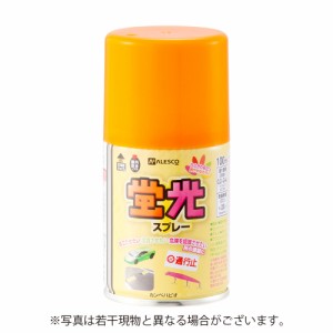 カンペハピオ　蛍光スプレー　100ml　蛍光オレンジ