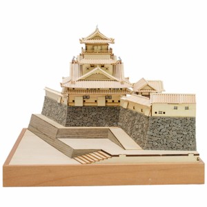 ウッディジョー 木製建築模型 1/150 高知城