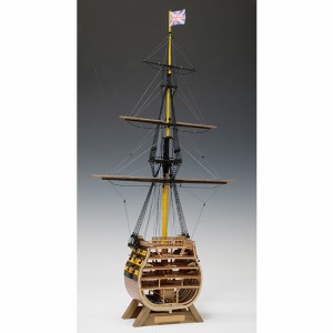 ウッディジョー 木造帆船模型 1/160 ビクトリー カットモデル 帆無