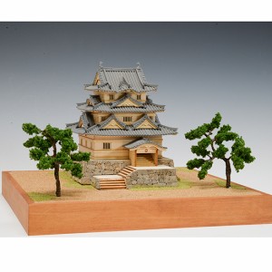 ウッディジョー 木製建築模型 1/150 宇和島城