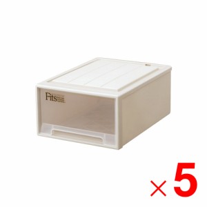 天馬 Fits フィッツケース クローゼット M-53 奥行53cm×5個 ケース販売