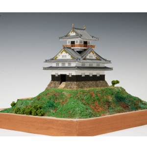 ウッディジョー 木製建築模型 1/150 岐阜城