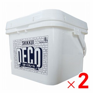 日本プラスター 漆喰うま〜くヌレール DECO 8kg×2個 セット販売 うまくヌレール