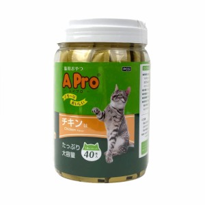 エイプロ 猫用おやつ チキン味 14g×40本入 大容量 A PRO PCG