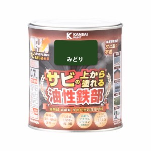 カンペハピオ 油性鉄部用 みどり 0.7L ツヤあり