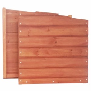 片屋根木製犬舎 Sサイズ用 側面板 2枚組（右左×各1） 犬小屋 パーツ アークランズ