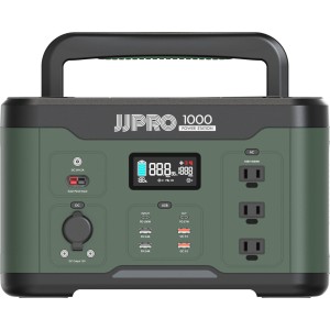 JJPRO ポータブル電源1000 JP01-PB1-1000 【メーカー直送・代引不可・配送地域限定】