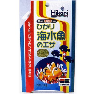 キョーリン ひかり 海水魚のえさ 15g