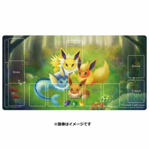 ポケモンカードゲーム ラバープレイマット イーブイと進化