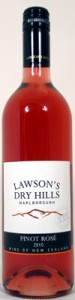 【ローソンズ　ドライヒルズ】　ピノ　ロゼ　[2017]　750ml・ロゼ　Lawson’s Dry Hills　 Pinot Rose