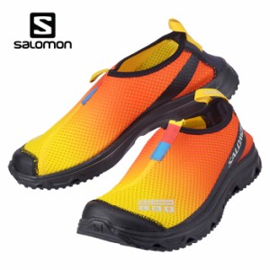 SALOMON サロモン RX MOC 3.0 リラックス モック L47298200 メンズ ローカット シューズ ブラック イエロー オレンジ 黒