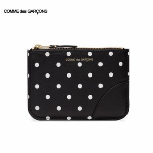 COMME DES GARCONS コムデギャルソン POLKA DOTS PRINTED ウォレット ポーチ SA8100PD ブラック 黒 ドット com0047