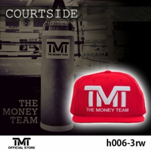 tmt-h006-3rw THE MONEY TEAM ザ・マネーチーム COURTSIDE (赤ベース&白ロゴ) キャップ ザ・マネーチーム フロイド・メイウェザー ボクシ