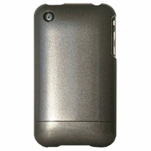 iPhone3G iPhone3GSケース 米国 RebelScholarブランド正規品 メタリックシリーズ Gunmetal Grey227 ( 銀色 シルバー スマホ用ケース アイ