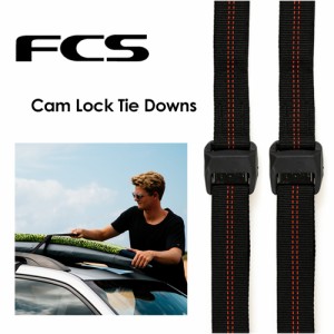 FCS エフシーエス サーフィン キャリア ラック カー用品●NEW CAM LOCK TIE DOWN STRAPS カムロック タイダウンストラップ